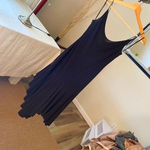 Black cocktail dress